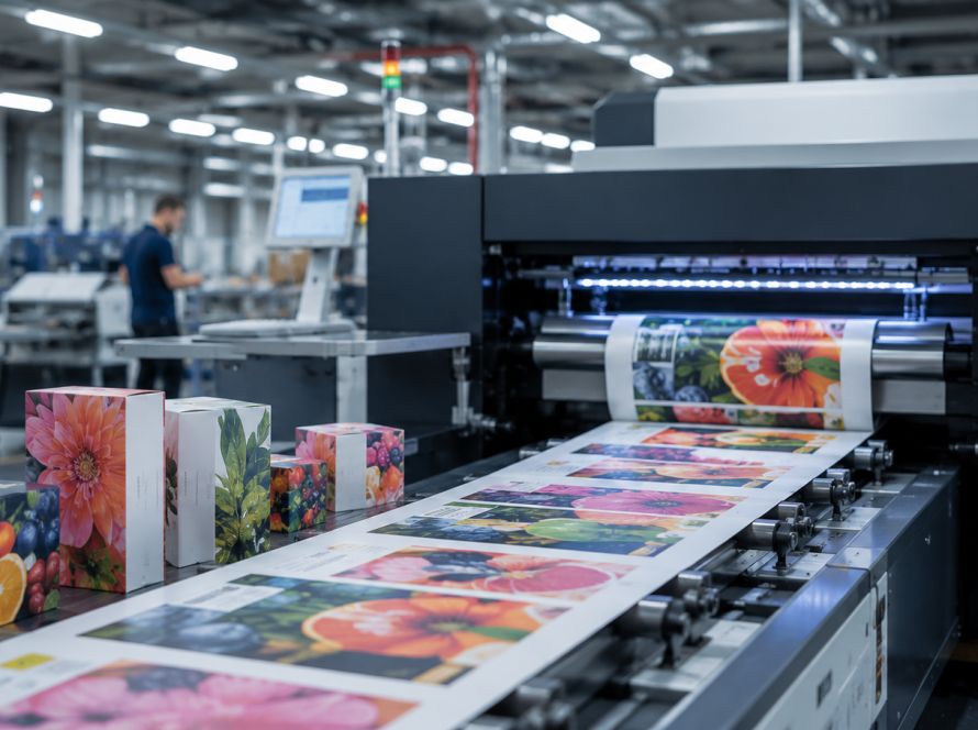 stampa digitale packaging